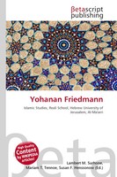 Lambert M. Surhone (U. A.) | Yohanan Friedmann | Taschenbuch | Englisch (2026)