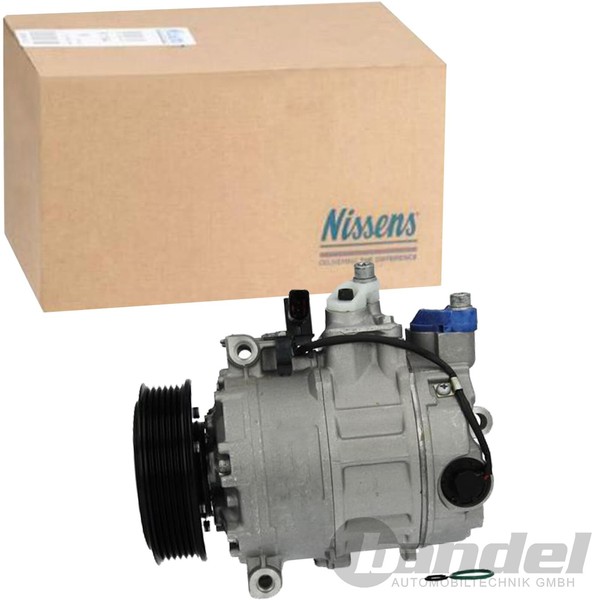 Nissens Klimakompressor Passend FüR Audi A4 B6 A6 C5 Avant 1.6 - 3.0 Quattro-image