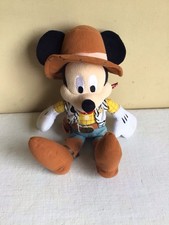 Disney Toy Story Woody Costume Mickey Mouse Bean Bag Plush Stuffed Animal Toy