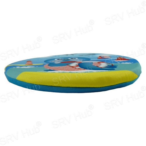 Foam Flyer Discs Kids Water Skimmers Flying Frisbee Outdoor Beach Fun Toys 18cm - Picture 37 of 63