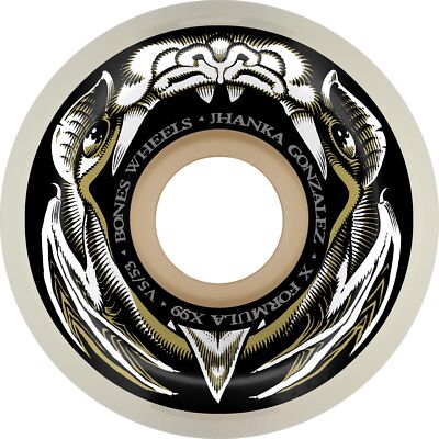 Bones Wheels Jhanka Gonzalez Night Flight X-Formula Skate, 53mm