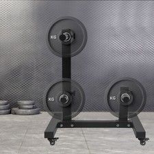 Weight Plate Rack Tree Weight Plate Storage w...