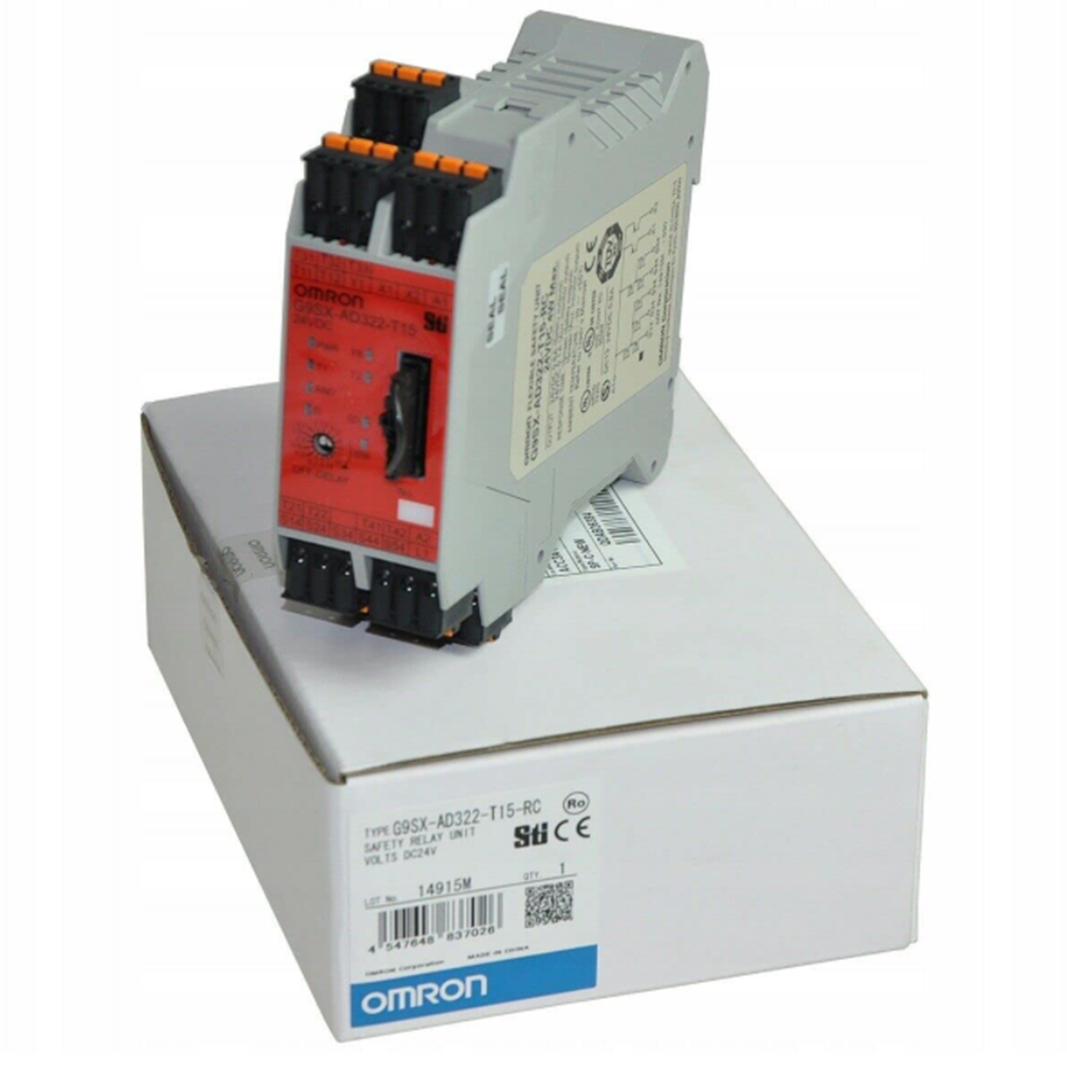 NEW OMRON G9SX-AD322-T15-RC Safety Relay | eBay