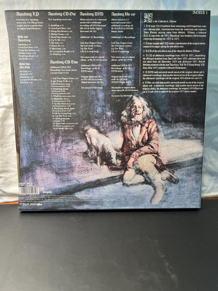 Aqualung: 40th Anniversary Deluxe Edition 2CD/1LP/1DVD/1BLU-RAY by
