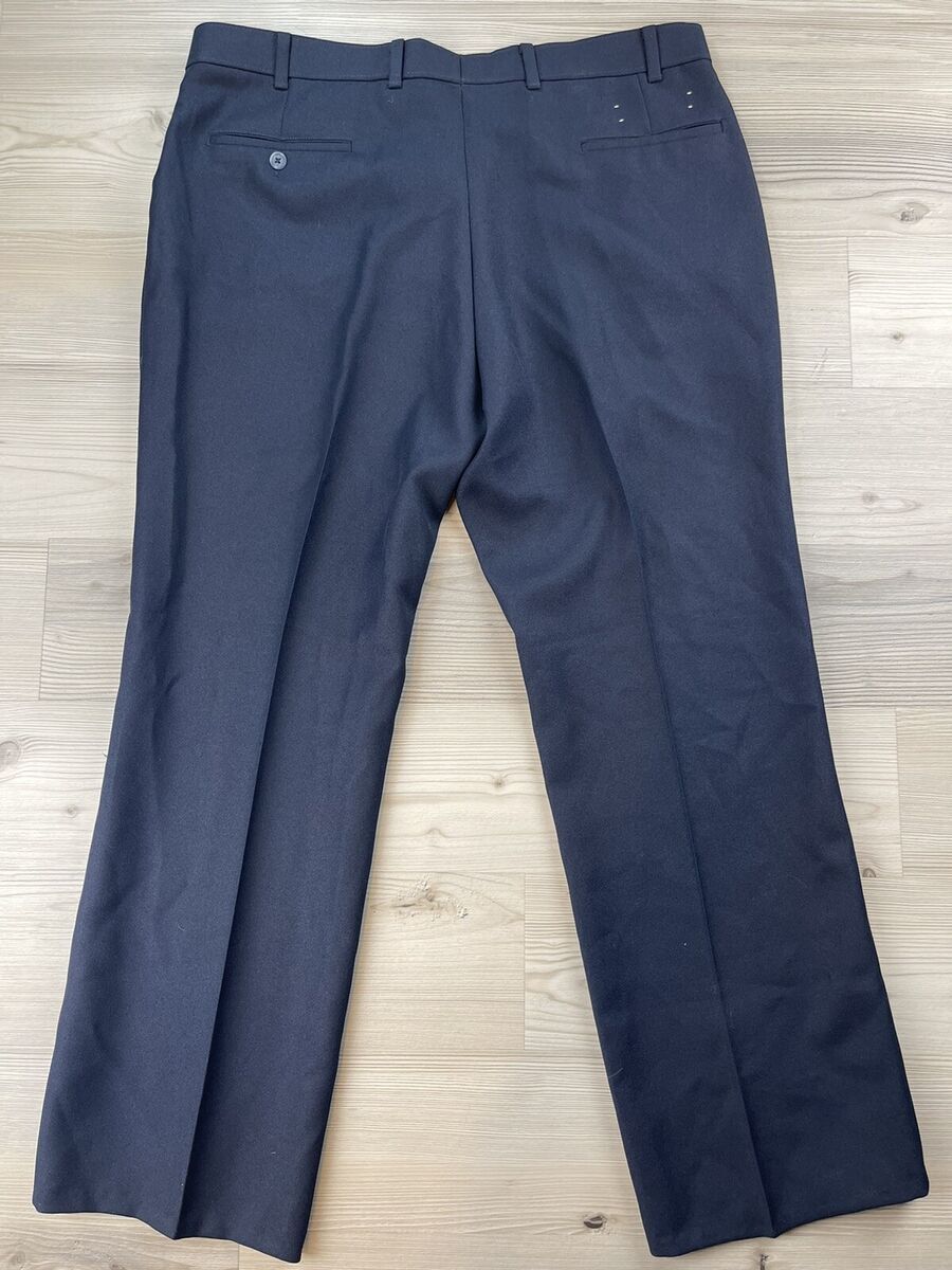 Levi's Action Slacks Men's Vintage 1970's Navy Blue Dress Levi's Action Slacks Men's Vintage 1970's Navy Blue Dress