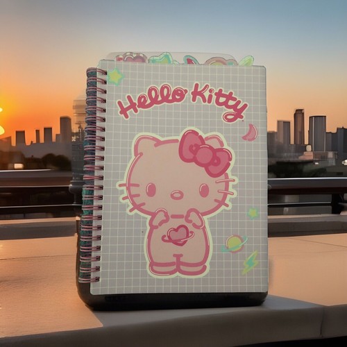 Hello Kitty And Friends Notebook. There’s 5 Kawaii Subject Dividers (See Photos)