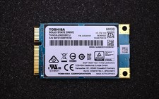 Toshiba THNSNJ060GMCU - 60GB MLC SATA SSD - mSATA