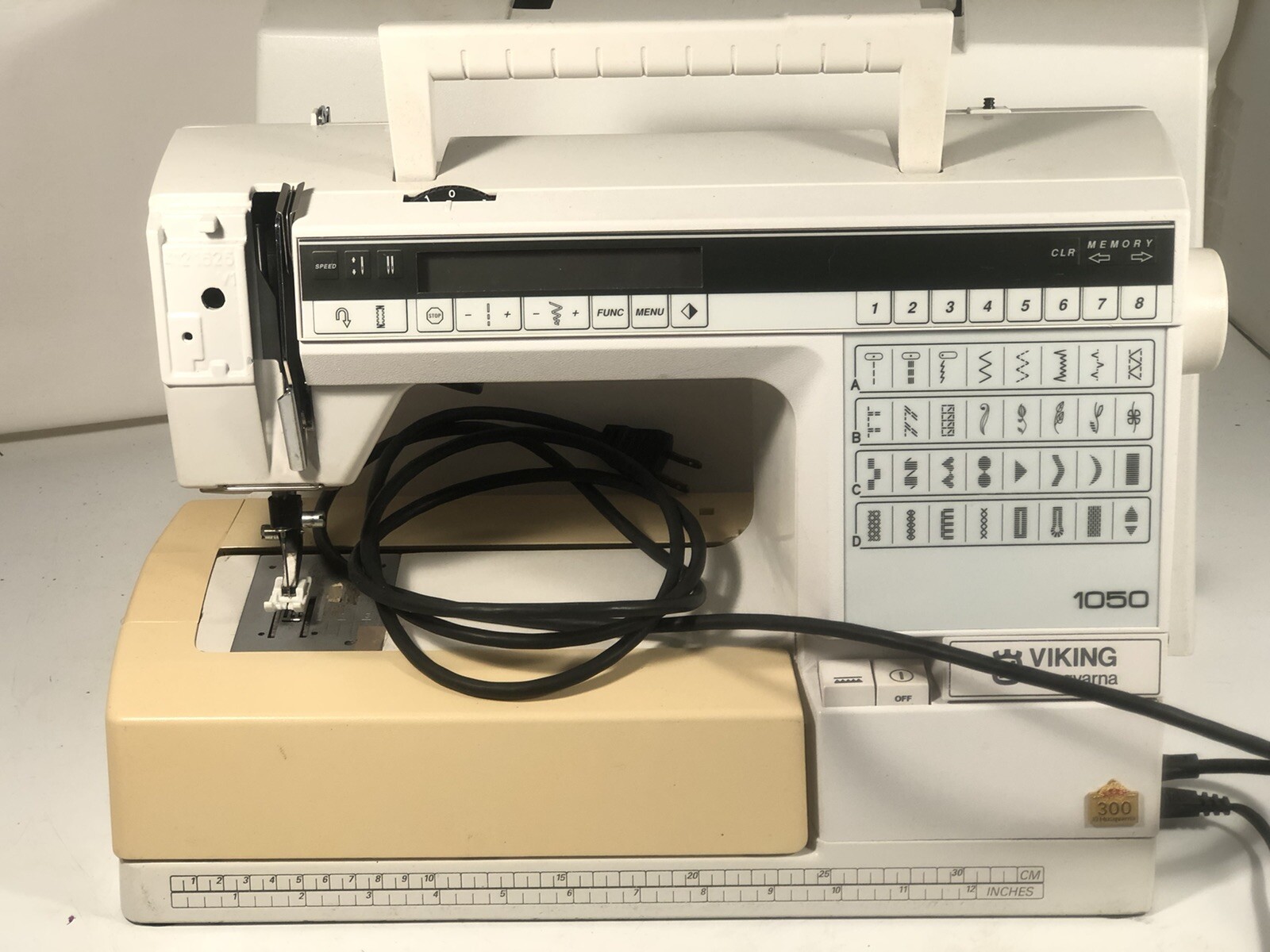 Viking Husqvarna 1050 Sewing Machine Made In Sweden eBay