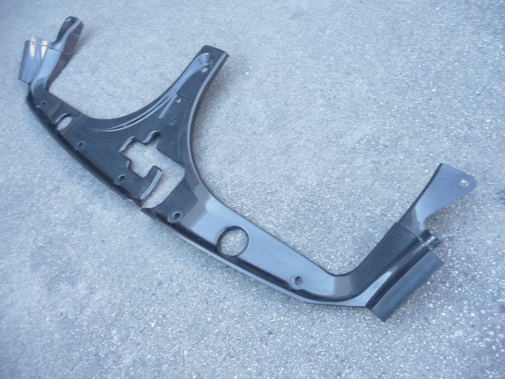 09-11 Ferrari California Front Engine Compartment Central Cover Carbon Fiber OEM