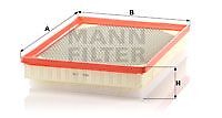 MANN-FILTER C 36 172 Filtro aria Lunghezza - Ricambi auto