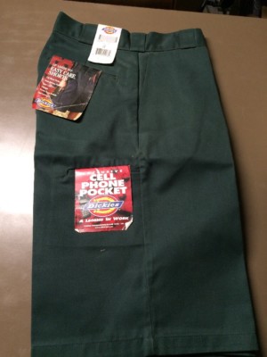 Dickies Men's 13” Work Shorts Size 28 Rare Discontinued NWT Hunter
