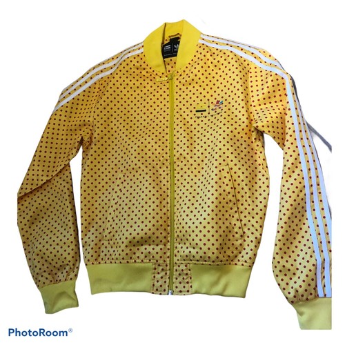 Poco común Chaqueta De Chándal Adidas Pharrell Satén Brillante Wet Look  Trébol Rasta | eBay