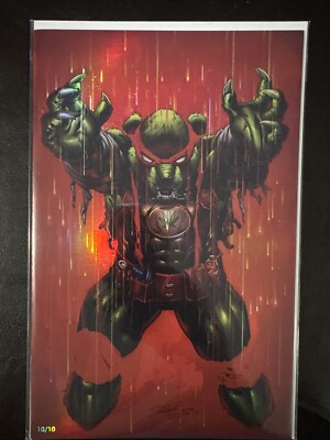 Killer Kare Bears TMNT Homage Virgin Red Bleed Foil 10/10