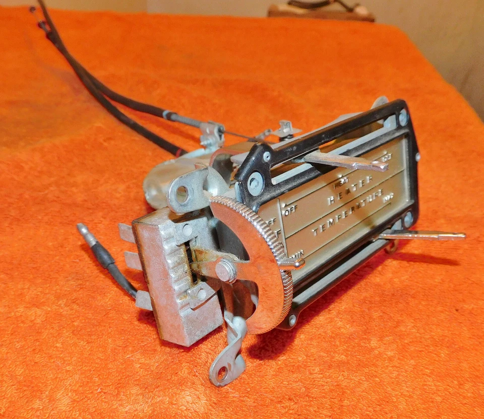 Ford Thunderbird 1964 1965 1966 nuevo tablero calefacción panel de control - montaje de cable Foto 2 de 4