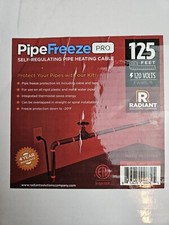 RSC Pipe Freeze Pro, Automatic Pipe Heat Cable, Self Regulating 120V, For Water