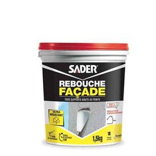 Enduit de rebouchage façade SADER 1,5 kg