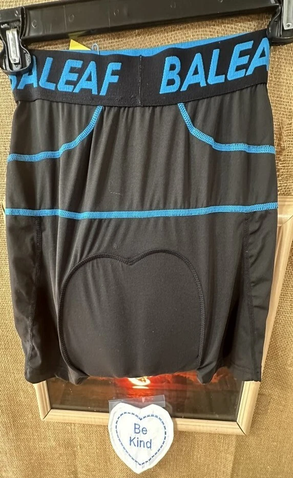 Baleaf black adult unisex M padded cycling short stretch China