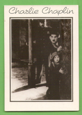 CHAPLIN (CHARLOT) Postkarte KINO/SCHAUSPIELER ed.Nugeron