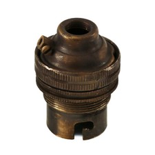 Metal BC B22 Bayonet Cap Bulb Lamp Holder M10 Vintage Retro MLH004 lampholders