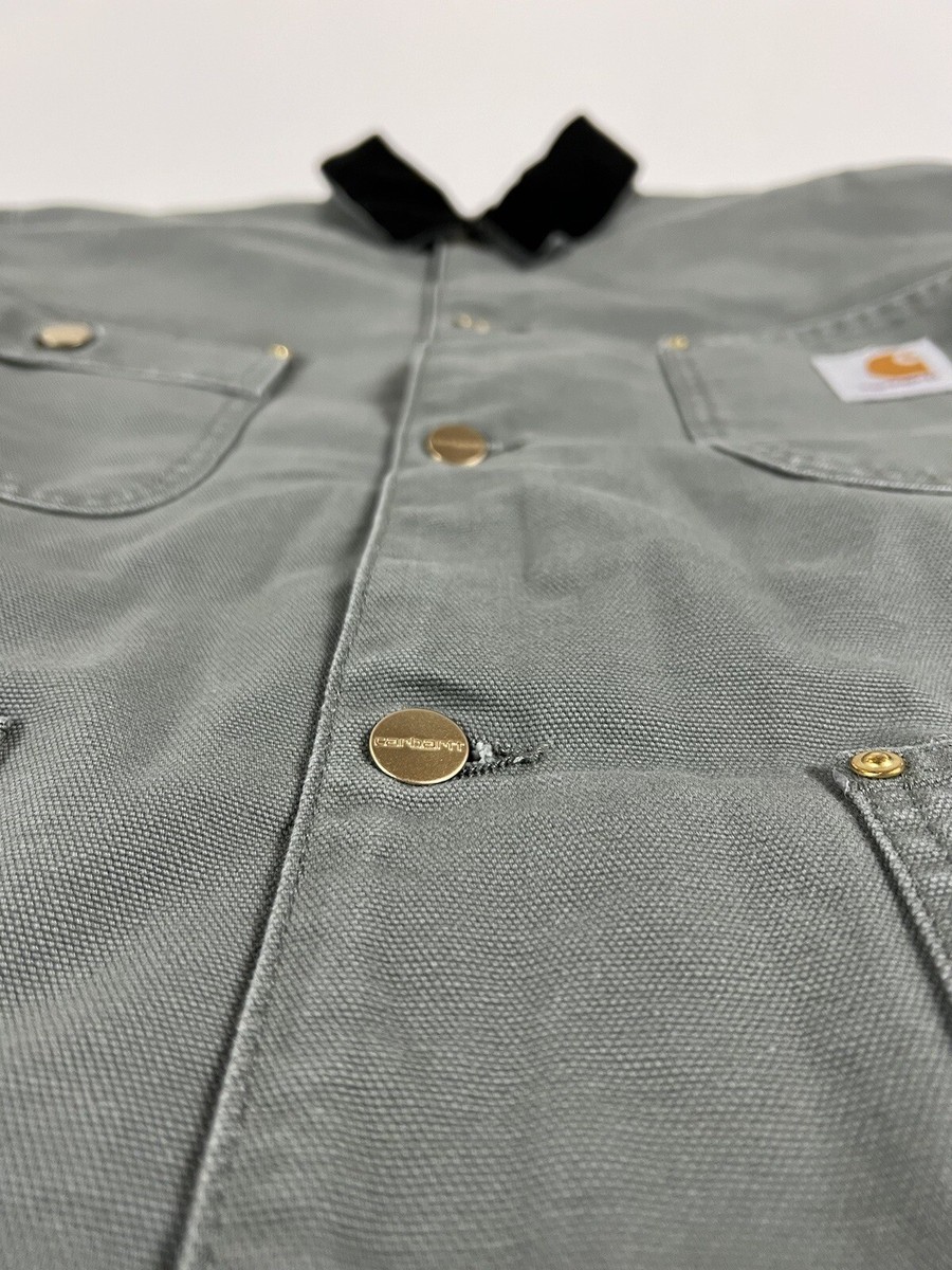 CARHARTT WIP OG CHORE COAT SMOKE GREEN AGED CANVAS L NWOT | eBay CARHARTT WIP OG CHORE COAT SMOKE GREEN AGED CANVAS L NWOT | eBay