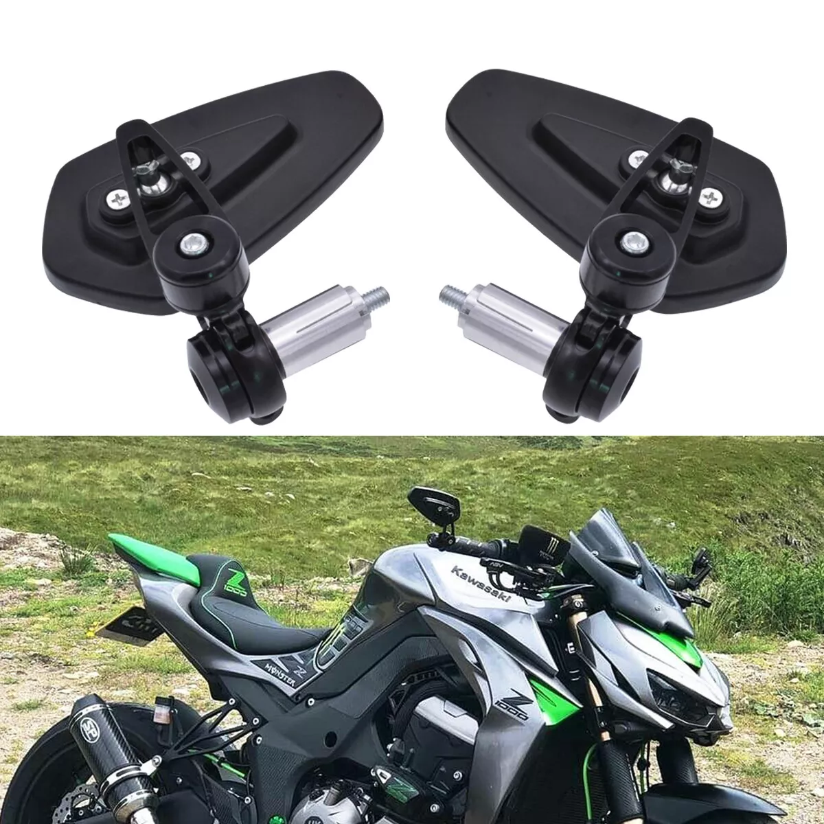 Ninja 300 bar end mirrors deals
