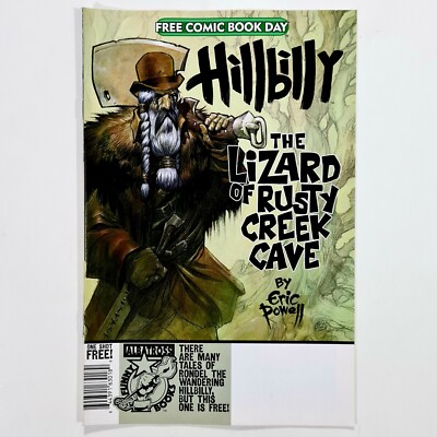 US Free Comic Book Day HILLBILLY - THE LIZARD OF RUSTY CREEK CAVE E. Powell