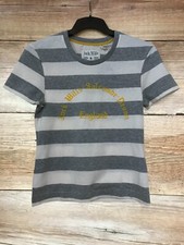 Image of Jack Wills Grey and White Short Sleeve Graphic Round Neck T-Shirt
