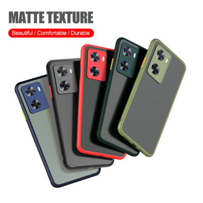 For OPPO Reno 8 7 Find X5 Lite Shockproof Matte Hard Case Screen Protector