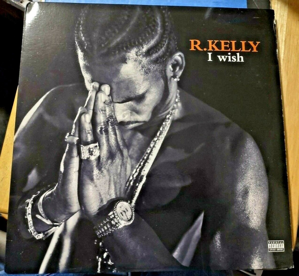 R. KELLY R&B ICON CHICAGO LEGEND I WISH 12 INCH RECORD VINYL ALBUM