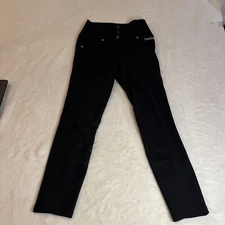 Tredstep Tempo Fullest Compression Riding Pants Black Pull On Black Size S