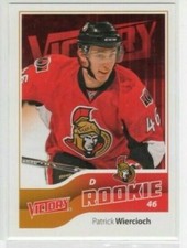 Patrick Wiercioch 11-12 Upper Deck Victory Rookie RC #233 Ottawa Senators