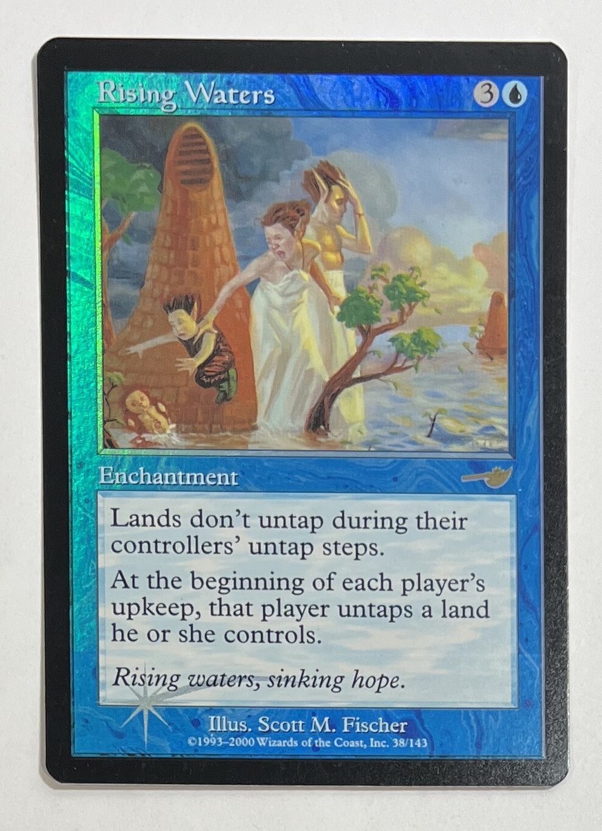 MTG RISING WATERS (FOIL) Nemesis (OldManMTG 003-493) | eBay