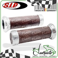 Manopole Marroni Vespa PX T5 GTR GL GS SS Super Sprint TS Rally Cosa LML Star
