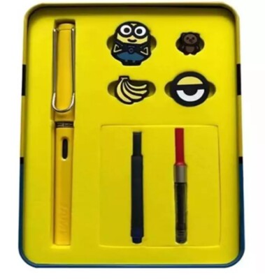 ミニオンズ　LAMY　スペシャルエディション Lamy x Minions Safari Limited Edition Fountain Pen Gift Box