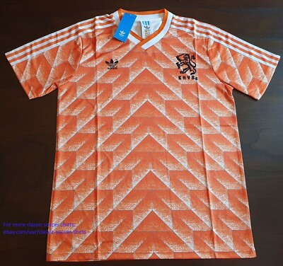 Vintage Holland Retro Football Shirt 1988 Holland 1988 Jersey