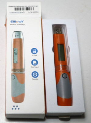 Elitech RC-51 Digitaler Temperatur-Datenlogger USB wiederverwendbar 32000 Punkte