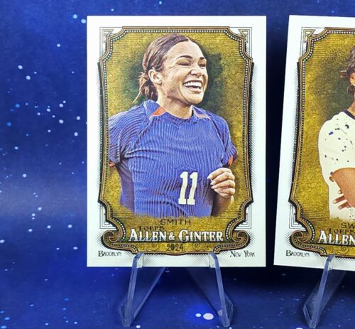 Fútbol de Estados Unidos Sophia Smith & Mallory Swanson 2024 Topps Allen & Ginter - Imagen 3 de 6