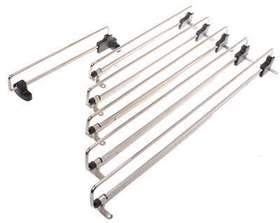 Aqbau® Kleiderstange ausziehbar, kleiderstange schrank ausziehbar, kleiderstang
