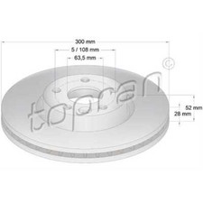 Disque de frein Rover 420
