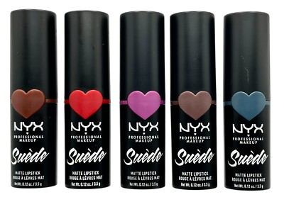 2 Pack NYX Suede Matte Lipstick YOU CHOOSE