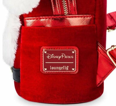 Disney Parks Santa Claus Mickey Mouse Loungefly Mini  display picture 3