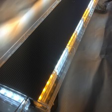 48" 88 LED Amber White Emergency Strobe Light Bar for Tow Trucks