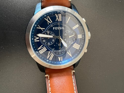 Fossil Grant Chronograph Light Brown 