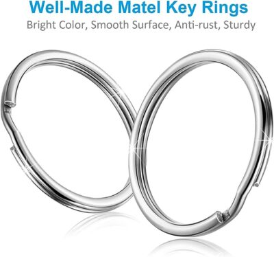 WHOLESALE NEW KEY RINGS 32mm 1-1/4'' Diameter Split Ring 1000 500 100 50