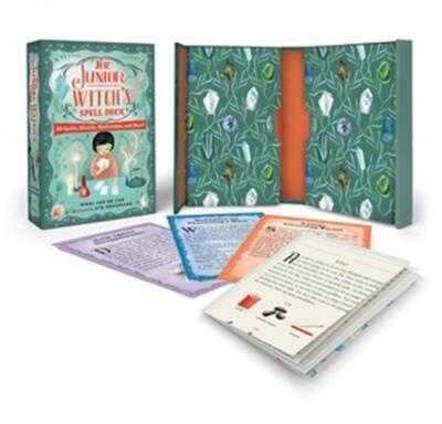 Die Junior Hexen Zauber Deck von Nikki Van De Car NEU Mehrkomponenten Einzelhandel