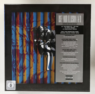 12'' LP Vinyl BOX Guns N' Roses Use Your Illusion I + II audiophile 180g - BO51