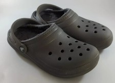 Iconic Crocs Comfort Grey Childs Size M 6 L W 8 Slip-On Shoe