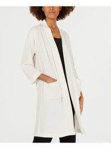 silk longline jacket