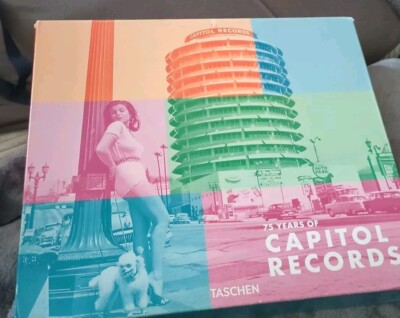 75 YEARS OF CAPITOL RECORDS - THE LEGEND OF A MUSIC LABEL ~ NEW TASCHEN HC