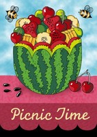 Toland Home Garden Picnic Time 28 X 40-inch Decorative Usa-produced House Flag, on sale Toland Home Garden Picnic Time 28 X 40-inch Decorative Usa-produced House Flag, on sale